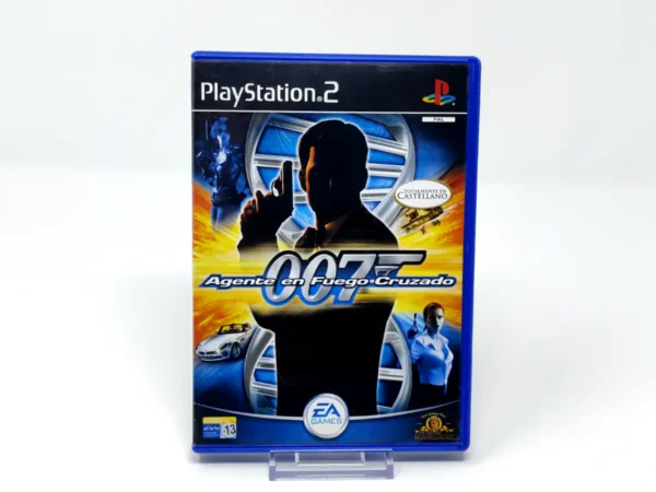 Portada de James Bond 007 en... Agente en Fuego Cruzado (ESP) (Rebajado) para PlayStation 2, edición PAL España, de segunda mano