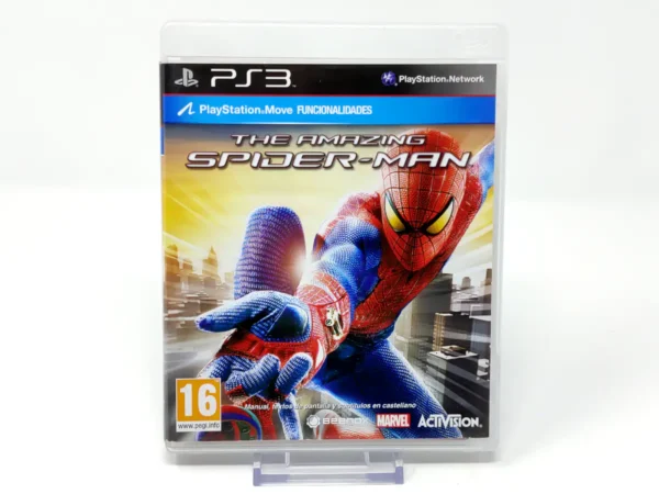 Portada de The Amazing Spider-Man (ESP) para PlayStation 3, edición PAL España, de segunda mano