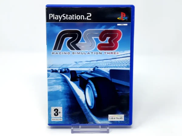 Portada de Racing Simulation 3 (ESP) para PlayStation 2, edición PAL España, de segunda mano