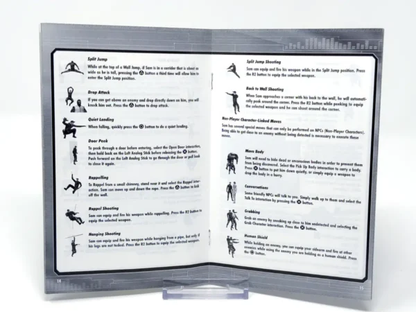 Tom Clancy's Splinter Cell (UK) (Manual) para PlayStation 2, edición PAL UK, de segunda mano