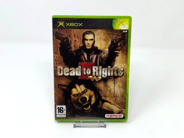 Portada de Dead to Rights II (ESP) para XBOX, edición PAL España, de segunda mano