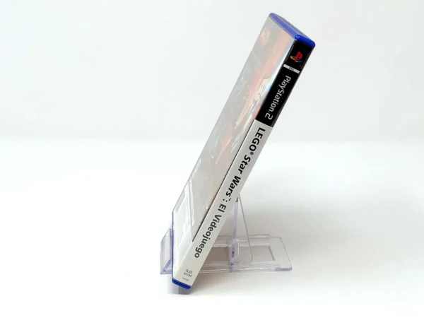 Lateral de la caja de LEGO Star Wars: El videojuego (ESP) para PlayStation 2