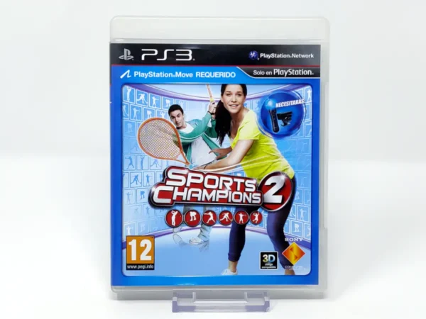 Portada de Sports Champions 2 (ESP) para PlayStation 3, edición PAL España, de segunda mano