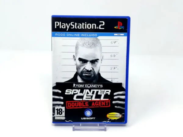 Portada de Tom Clancy's Splinter Cell: Double Agent (ESP) (Rebajado) para PlayStation 2, edición PAL España, de segunda mano