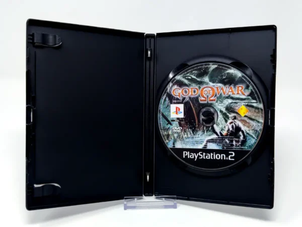 Interior del juego God of War (ESP) (Rebajado) para PlayStation 2 con disco y manual