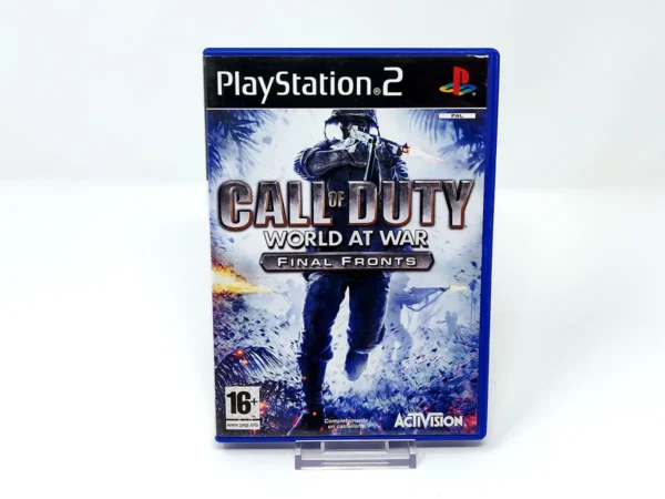 Portada de Call of Duty: World at War: Final Fronts (ESP) para PlayStation 2, edición PAL España, de segunda mano