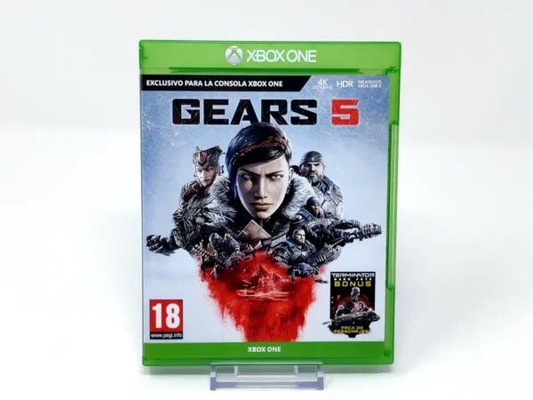Portada de Gears 5 (ESP) para XBOX One / Series X/S, edición PAL España, de segunda mano