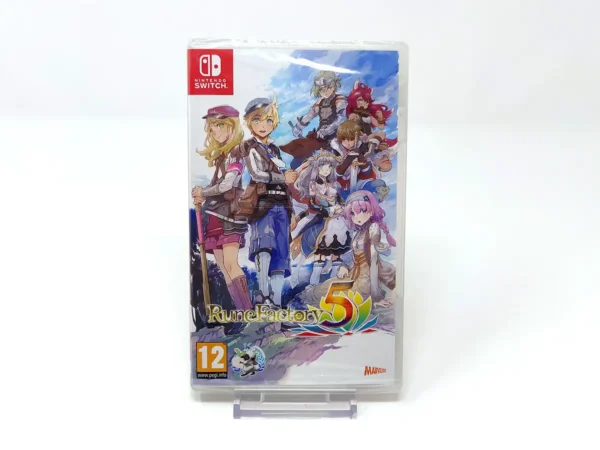 Portada de Rune Factory 5 (ESP) (Precintado) para Nintendo Switch, edición PAL España, nuevo