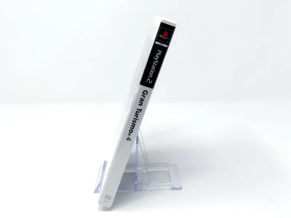 Lateral de la caja de Gran Turismo 4 (ESP) para PlayStation 2