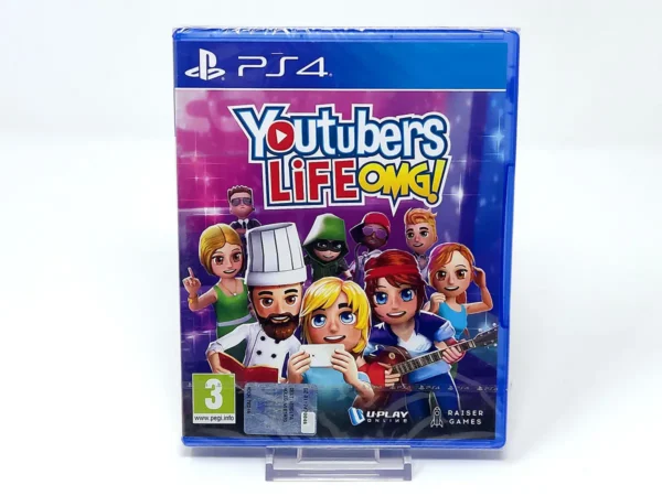 Portada de Youtubers Life OMG (ESP) (Precintado) para PlayStation 4, edición PAL España, nuevo