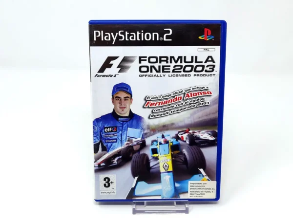 Portada de Formula One 2003 (ESP) (Rebajado) para PlayStation 2, edición PAL España, de segunda mano