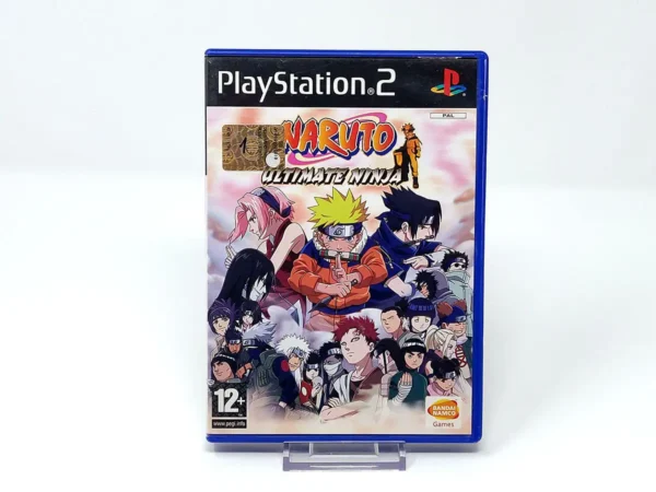 Portada de Naruto: Ultimate Ninja (ITA) para PlayStation 2, edición PAL Italia, de segunda mano