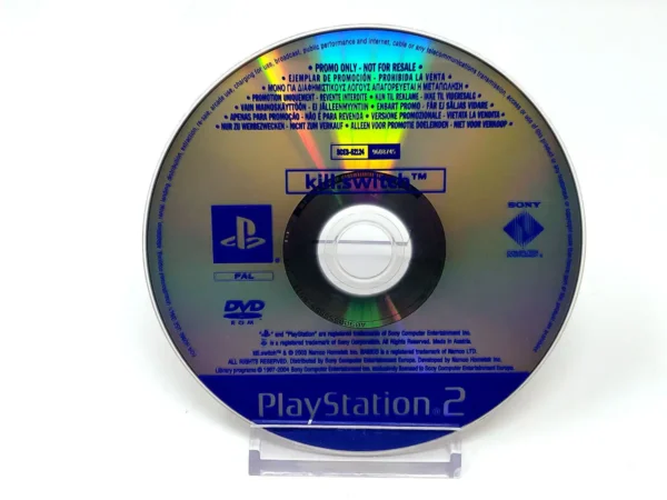 Portada de kill.switch (ESP) (Promo) (Disco) para PlayStation 2, edición PAL España, de segunda mano