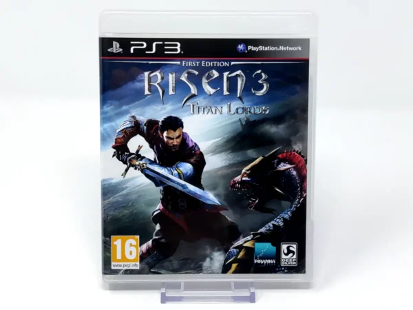 Portada de Risen 3: Titan Lords (ESP) para PlayStation 3, edición PAL España, de segunda mano