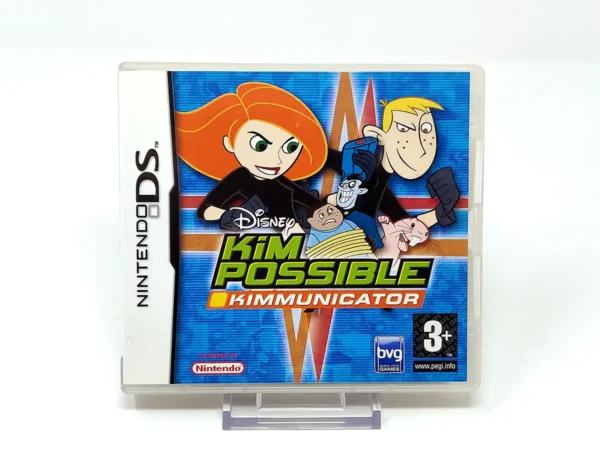 Portada de Kim Possible: Kimmunicator (ESP) para Nintendo DS, edición PAL España, de segunda mano