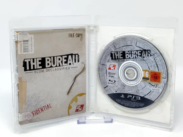 Interior del juego The Bureau: XCOM Declassified (ESP) (Rebajado) para PlayStation 3 con disco y manual