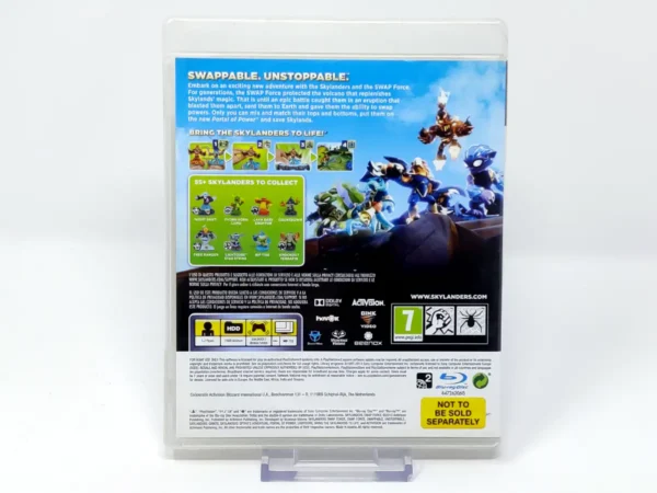 Parte trasera de Skylanders: Swap Force (ESP) (Rebajado) para PlayStation 3, edición PAL España