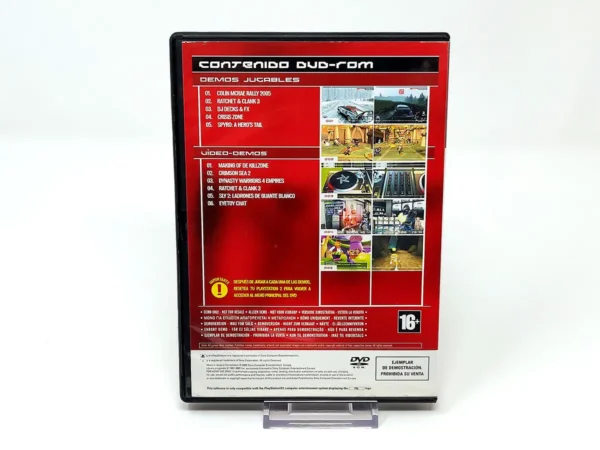 Parte trasera de Official PlayStation 2 Magazine Demo 51 (ESP) para PlayStation 2, edición PAL España