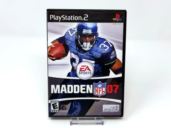 Portada de Madden NFL 07 (USA) para PlayStation 2, edición NTSC USA, de segunda mano