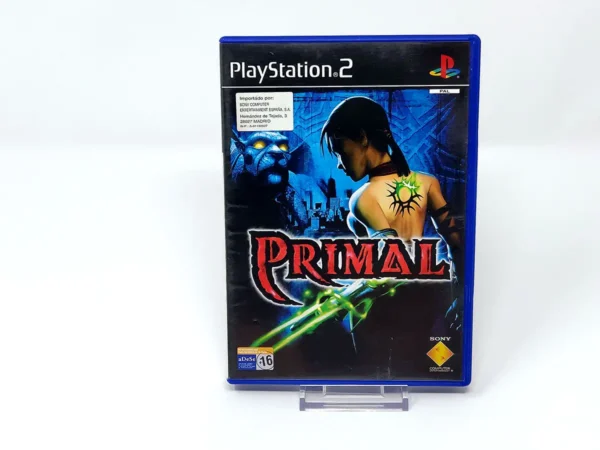 Portada de Primal (ESP) para PlayStation 2, edición PAL España, de segunda mano