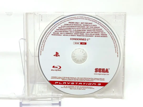 Portada de Condemned 2 (ESP) (Promo) para PlayStation 3, edición PAL España, de segunda mano
