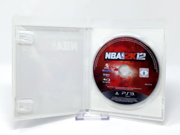 Interior del juego NBA 2K12 (ESP) (Rebajado) para PlayStation 3 con disco y manual