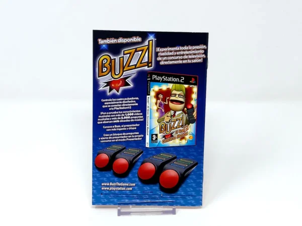 Buzz! El Gran Reto (ESP) (Manual) para PlayStation 2, edición PAL España, de segunda mano