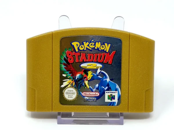 Pokémon Stadium 2 (ESP) (Cartucho) para Nintendo 64, edición PAL España, de segunda mano