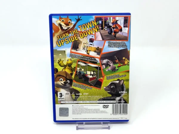 Parte trasera de Over the Hedge (UK) (Rebajado) para PlayStation 2, edición PAL UK