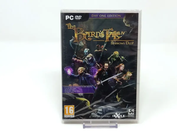 Portada de The Bard's Tale IV: Barrows Deep (ESP) (Precintado) para PC, edición PAL España, nuevo