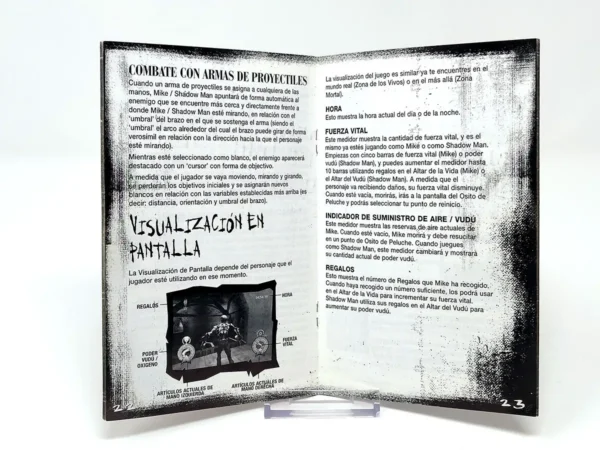 Shadow Man: 2econd Coming (ESP) (Manual) para PlayStation 2, edición PAL España, de segunda mano