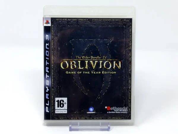 Portada de The Elder Scrolls IV: Oblivion (GOTY) (ESP) para PlayStation 3, edición PAL España, de segunda mano