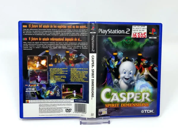 Casper: Spirit Dimensions (ESP) (Carátula) (Rebajado) para PlayStation 2, edición PAL España, de segunda mano