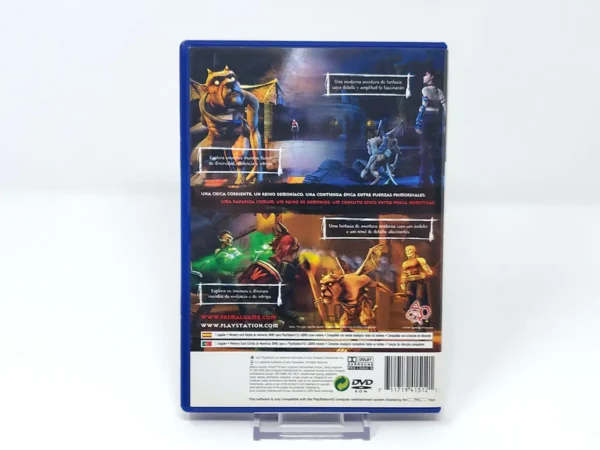 Parte trasera de Primal (ESP) (Rebajado) para PlayStation 2, edición PAL España