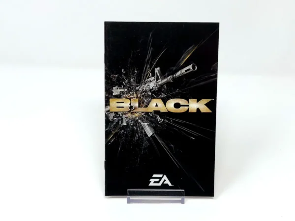Black (ESP) (Manual) para PlayStation 2, edición PAL España, de segunda mano