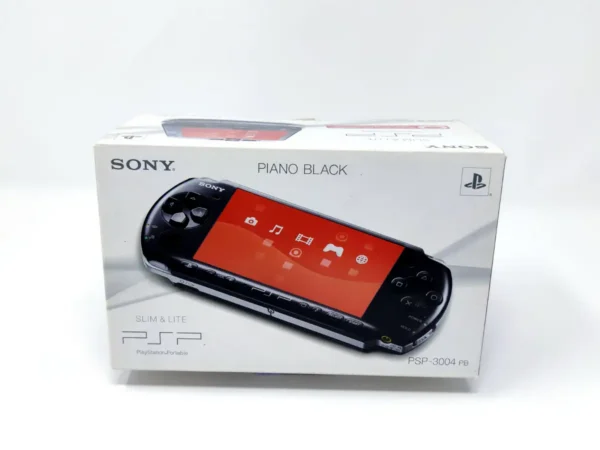 PSP Slim & Lite 3000 Negra (Consola) (Completa) para PSP, edición PAL, de segunda mano