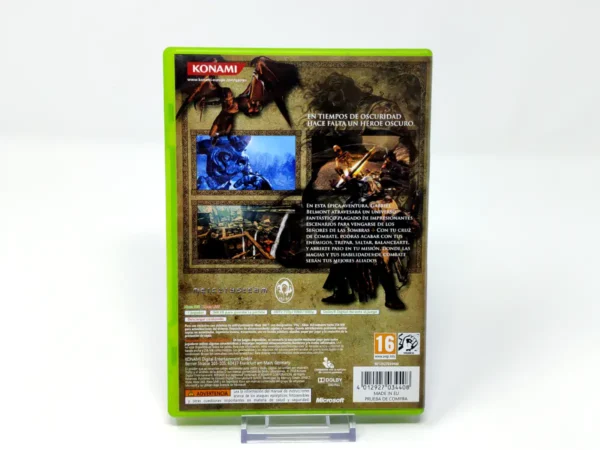 Parte trasera de Castlevania: Lords of Shadow (ESP) (Rebajado) para XBOX 360, edición PAL España