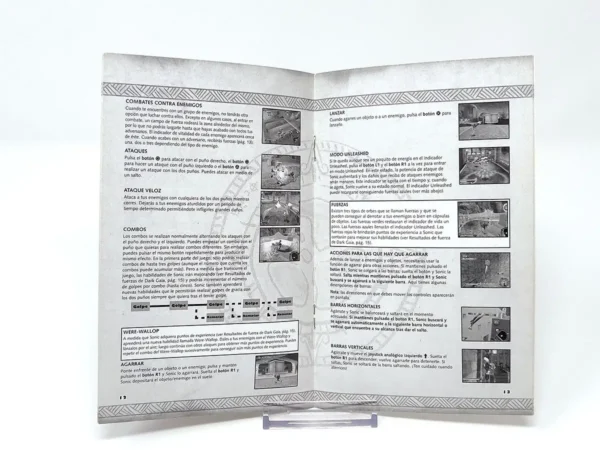 Sonic Unleashed (ESP) (Manual) para PlayStation 2, edición PAL España, de segunda mano