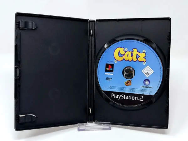 Interior del juego Catz (ESP) (Rebajado) para PlayStation 2 con disco y manual