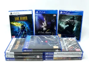 Portada de Lote Videojuegos (REF:5125015) para PlayStation 4, edición PAL España, de segunda mano