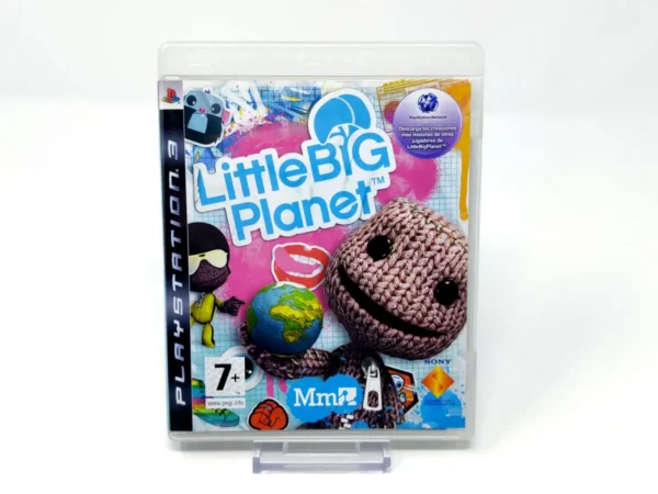 Portada de LittleBigPlanet (ESP) para PlayStation 3, edición PAL España, de segunda mano