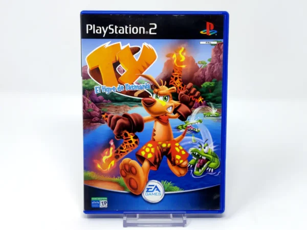 Portada de TY El Tigre de Tasmania (ESP) para PlayStation 2, edición PAL España, de segunda mano