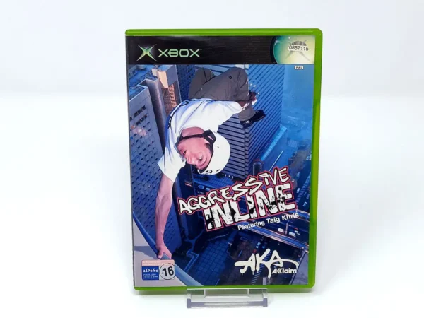 Portada de Aggressive Inline (ESP) para XBOX, edición PAL España, de segunda mano