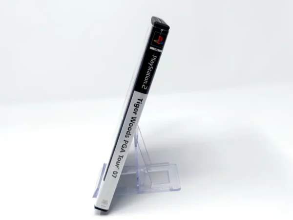 Lateral de la caja de Tiger Woods PGA Tour 07 (ESP) (Rebajado) para PlayStation 2