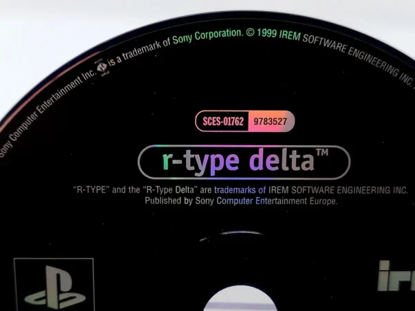 R-Type Delta (EUR)  (Disco) (Promo) para PlayStation 1, edición PAL, de segunda mano