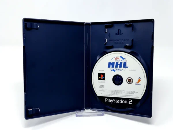 Interior del juego NHL 2001 (FRA) (Rebajado) para PlayStation 2 con disco y manual