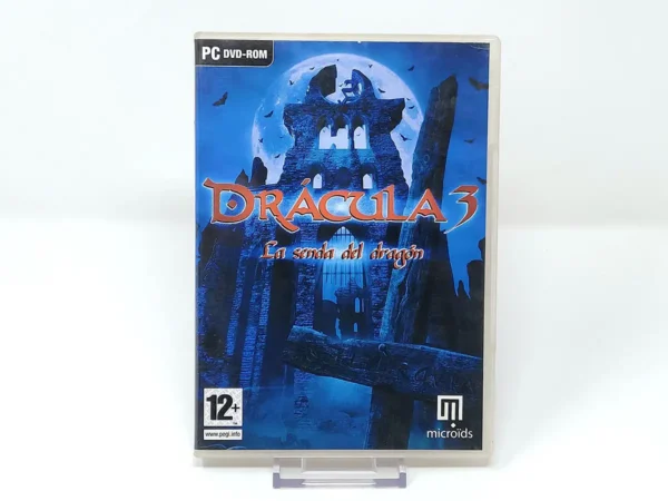 Portada de Drácula 3: La Senda del Dragón (ESP) para PC, de segunda mano