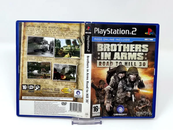 Brothers in Arms: Road to Hill 30 (ESP) (Carátula) para PlayStation 2, edición PAL España, de segunda mano
