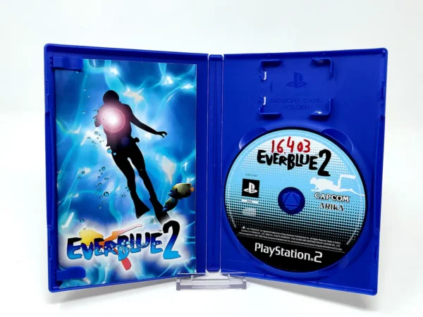 Interior del juego Everblue 2 (ESP) (Rebajado) para PlayStation 2 con disco y manual
