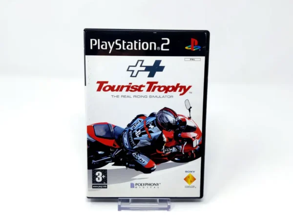 Portada de Tourist Trophy: The Real Riding Simulator (ESP) (Rebajado) para PlayStation 2, edición PAL España, de segunda mano